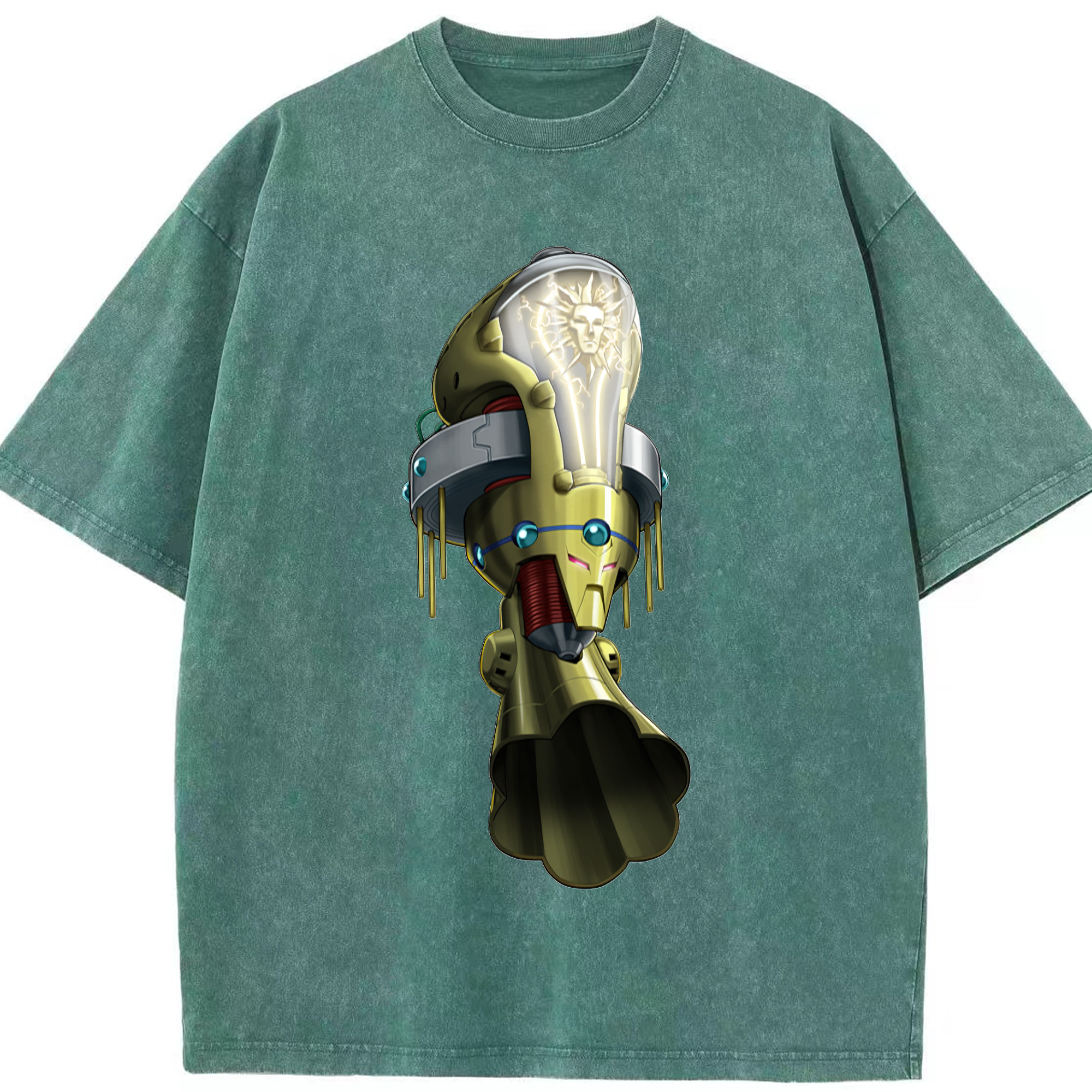 （画像用） 遊☆戯☆王 Yu-Gi-Oh! 綿100% ヴィンテージ風 半袖Tシャツ（フロントプリント）